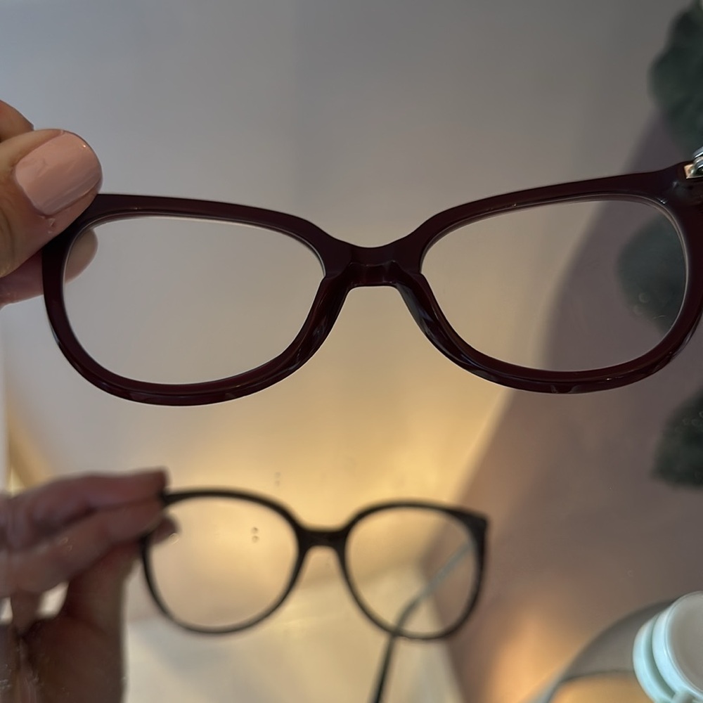 👓 Coach 5509 prescription replacement frames of blood red - Picture 13 of 15